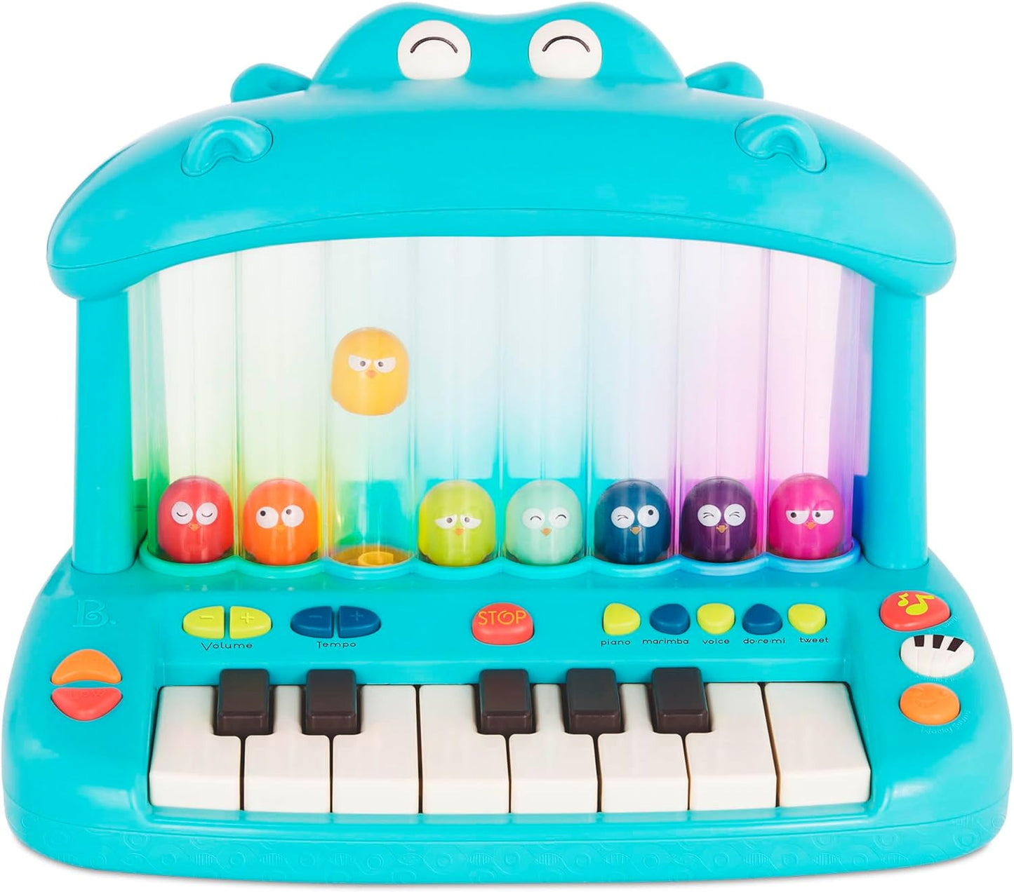 Hippo Pop Musical Keyboard - Playful Piano Fun!