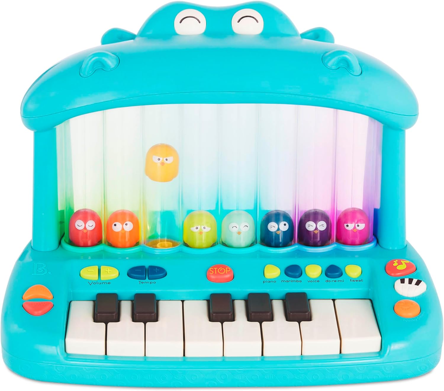 Hippo Pop Musical Keyboard - Playful Piano Fun!