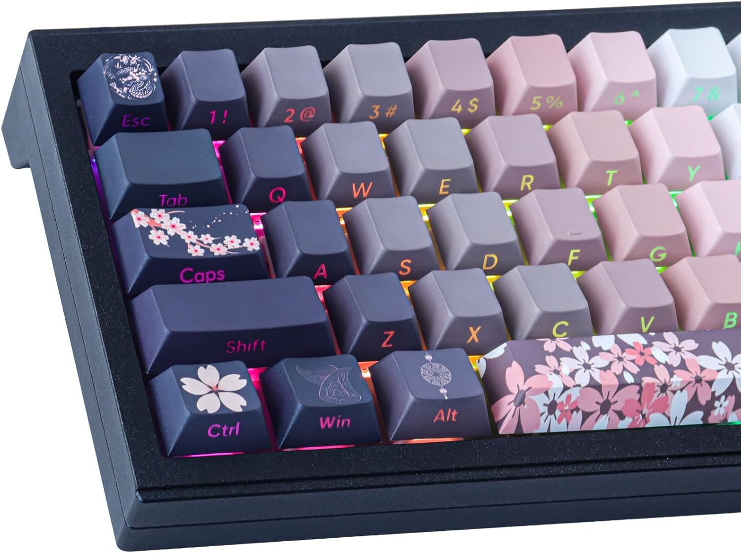 JOMKIZ PBT Keycaps Set for Mechanical Keyboards - 135 Keys