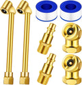 Frienda 8 Pcs Air Chuck Set - Dual Connection, Easy Tire Inflation