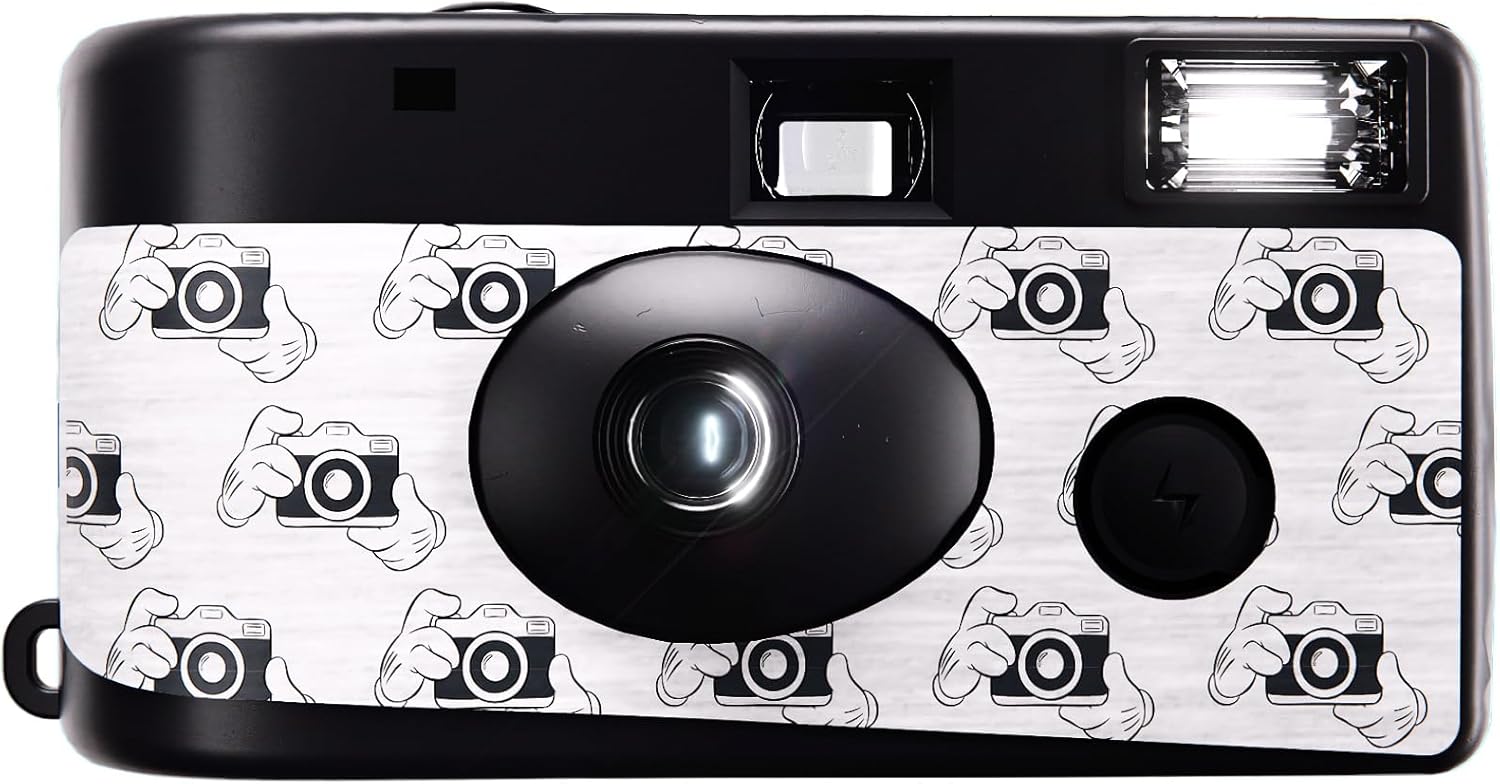 Disney Mickey Mouse Disposable Camera: 20 Exposure Flash Film, Collectible Gift for All Fans