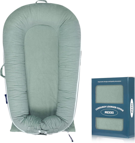 Corduroy Sage Green Baby Nest Cover