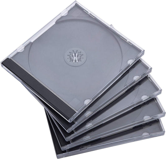 Maxtek 10.4 mm Standard Clear CD Jewel Case 50 Pack Review