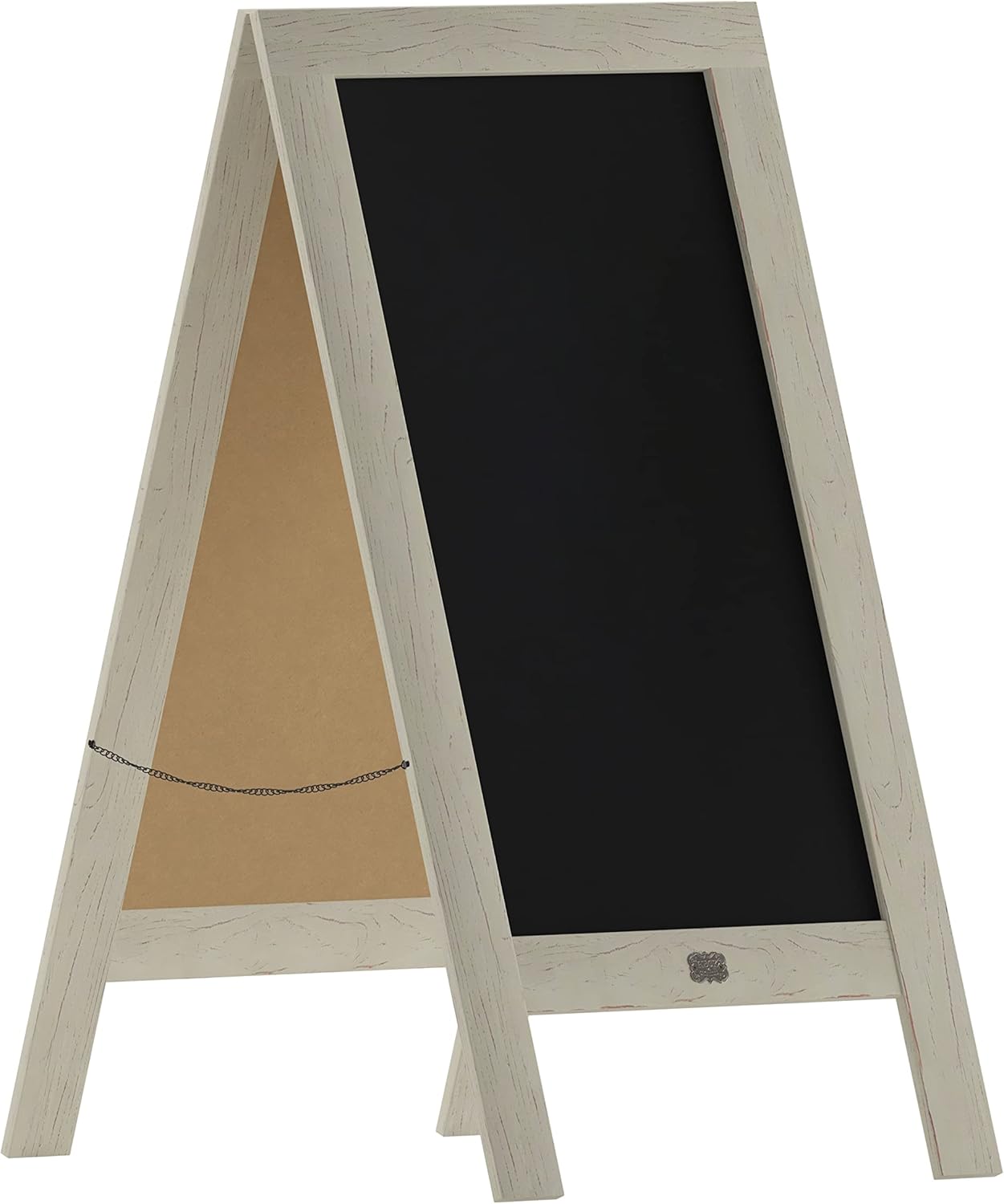 Double-Sided Magnetic A Frame Chalkboard for Menus and Events