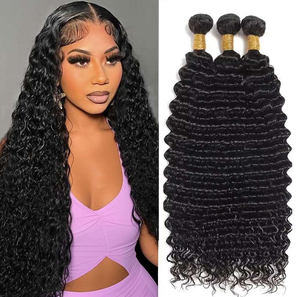 Deep Wave Human Hair Bundles for Stunning Natural Looks