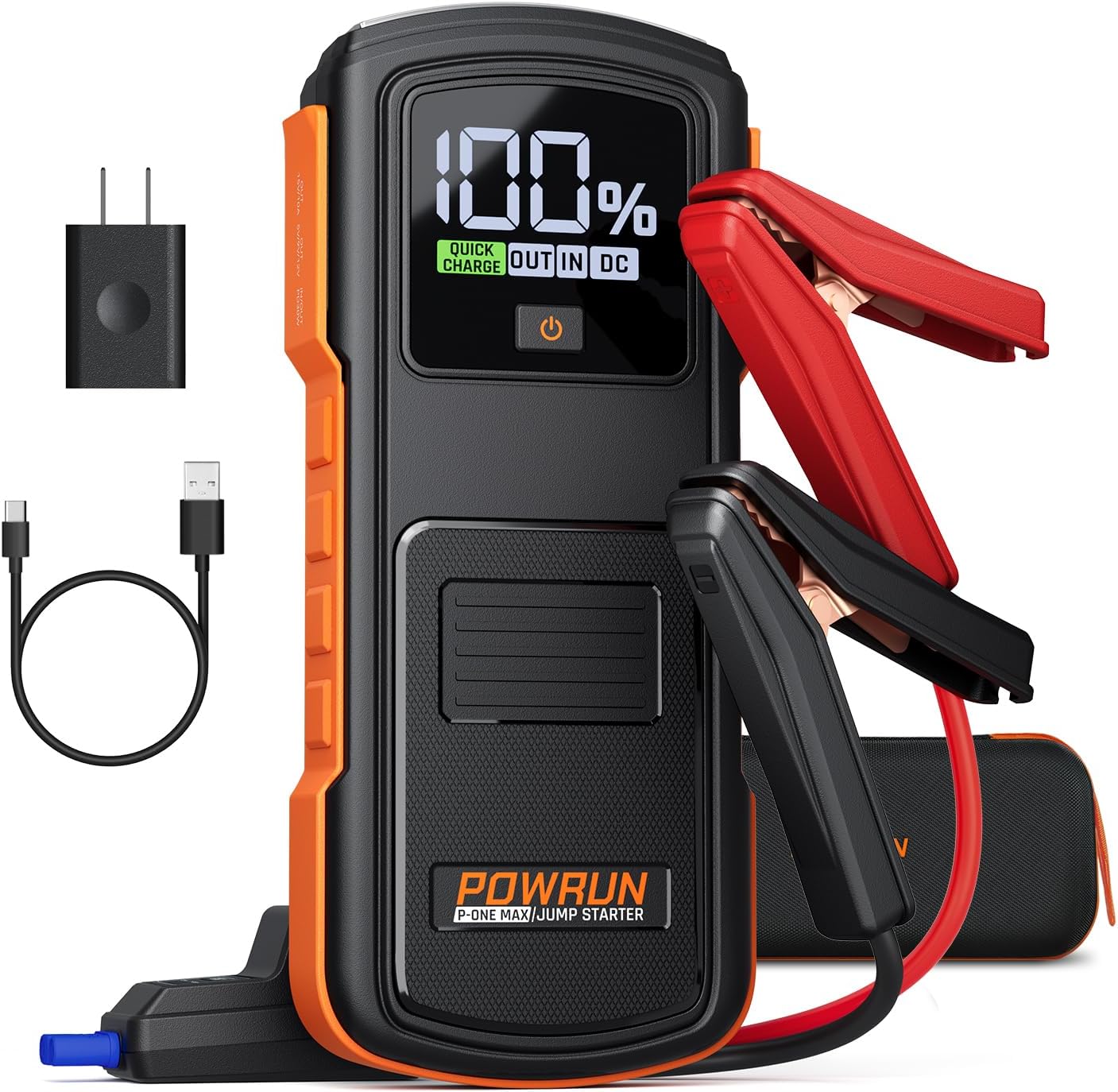 Powrun P-ONE MAX: Powerful 4000A Jump Starter
