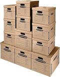 Bankers Box SmoothMove Classic Moving Boxes - Tape-Free, Handles