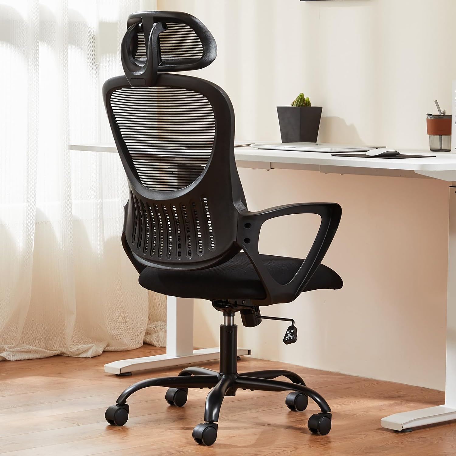 Sweetcrispy Ergonomic Mesh Office Chair: Ultimate Comfort!