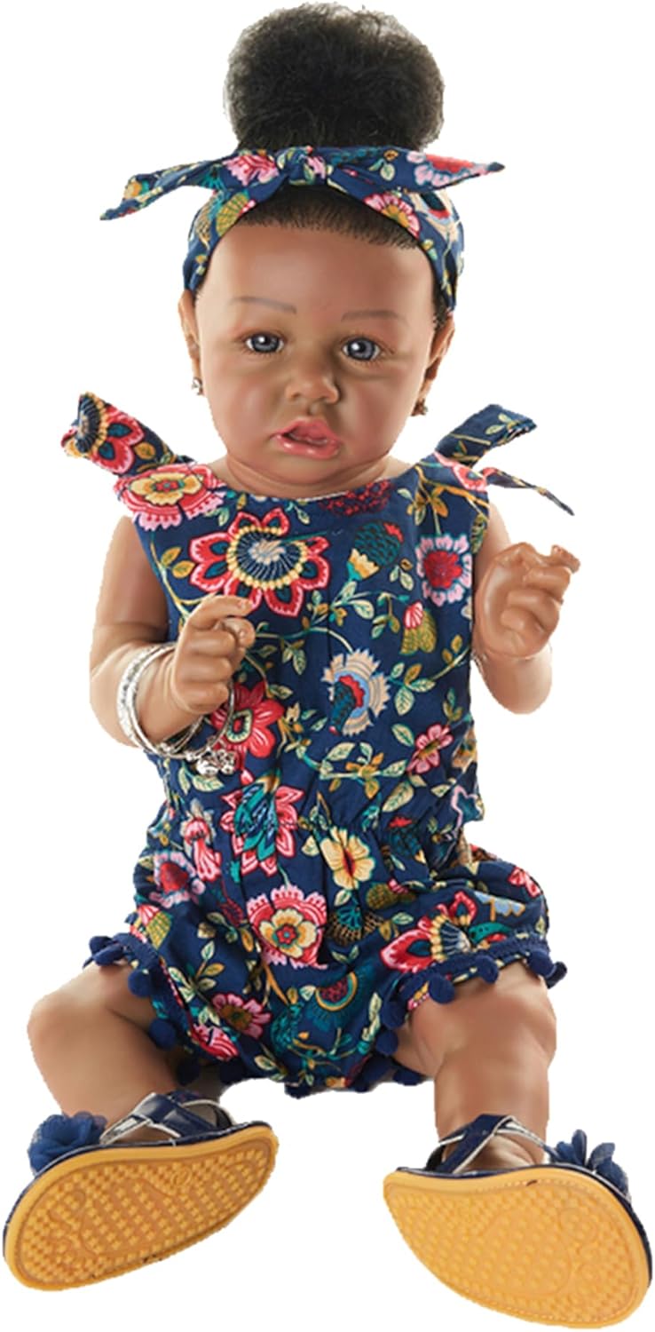 HOOMAI Reborn Baby Black Dolls for Realistic Playtime Fun