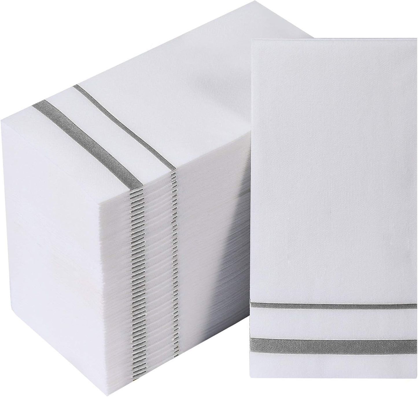 FOCUSLINE 200 Linen Feel Disposable Bathroom Napkins for Events