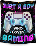 Cozy Gamer Flannel Throw - Kids' Favorite!
