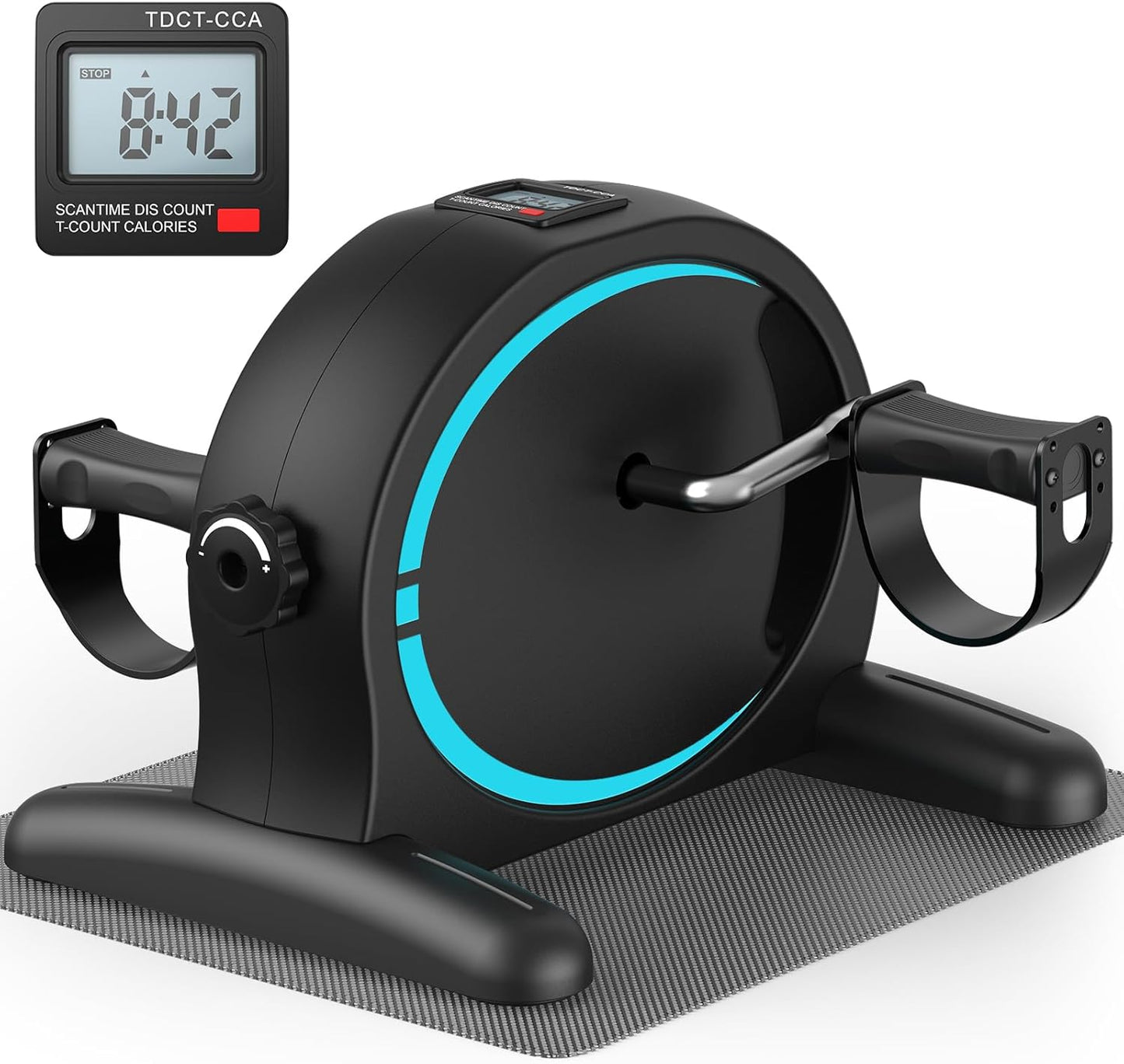 FEIERDUN Mini Exercise Bike - Home/Office Arm/Leg Workout