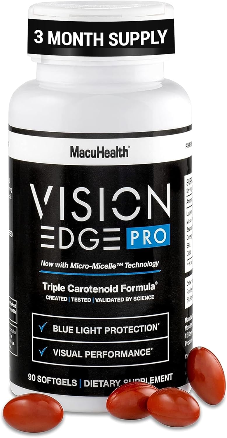 Eye Supplement for Athletes with Lutein and Omega 3 Benefits