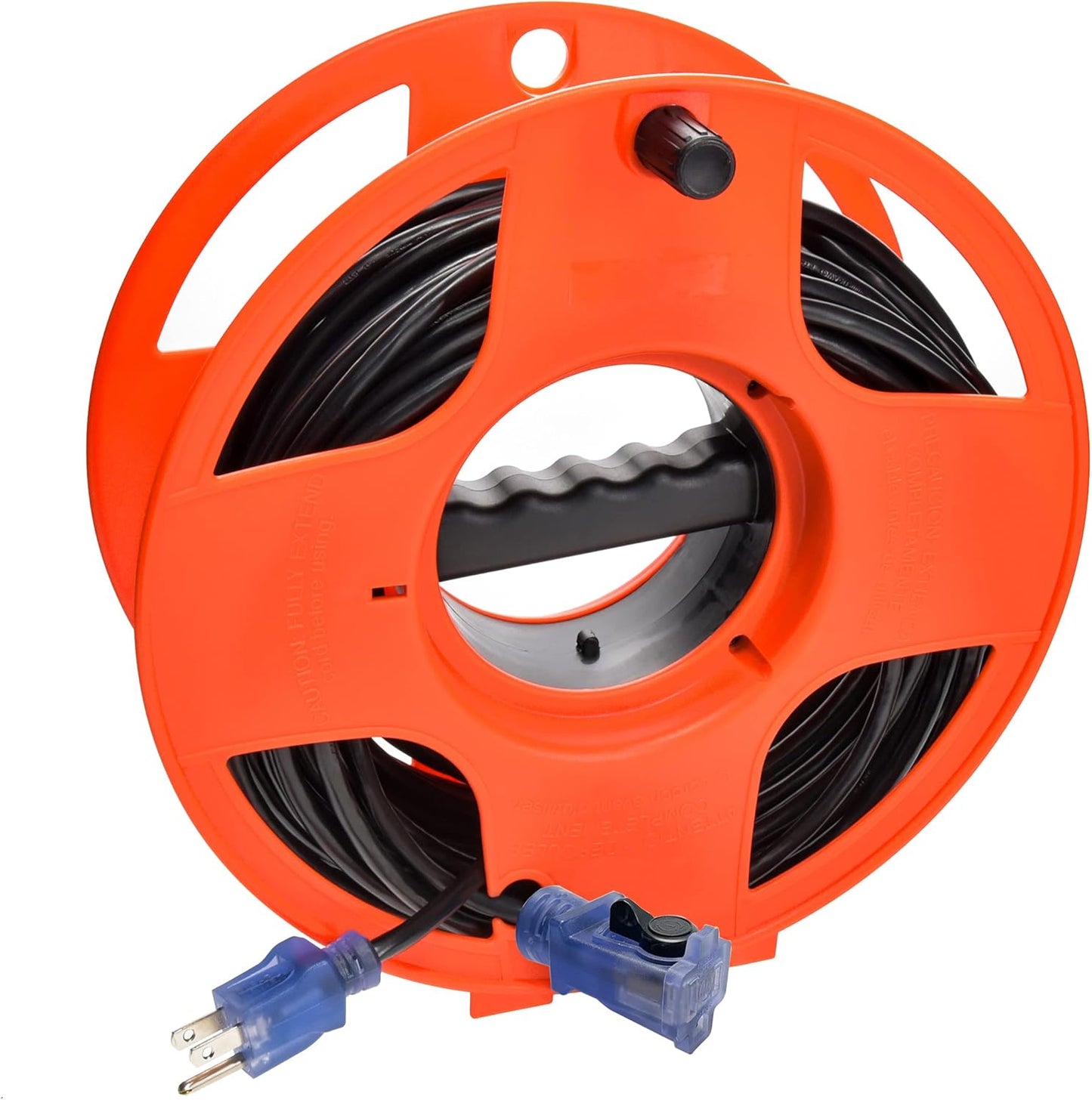 Clear Power 16 Gauge 3Prong Cords with Cord Storage Wheel