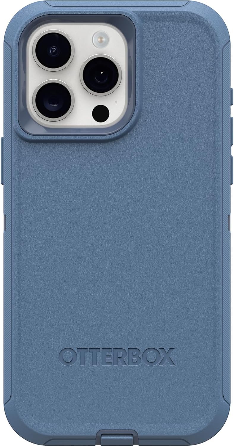 OtterBox Defender Series Case for iPhone 15 Pro Max - Baby Blue