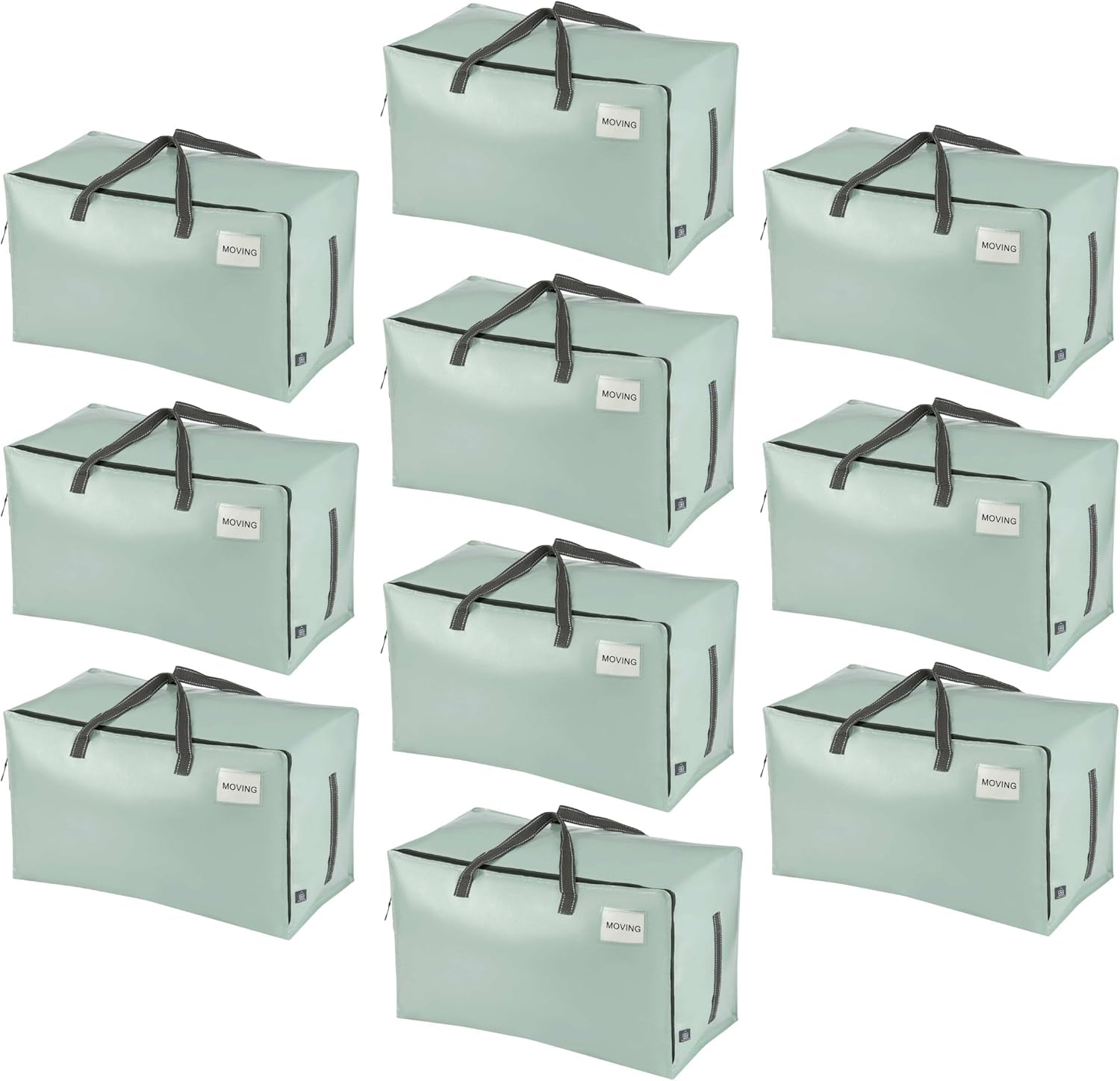 VENO 10 Pack Moving and Storage Bags for Easy Organization