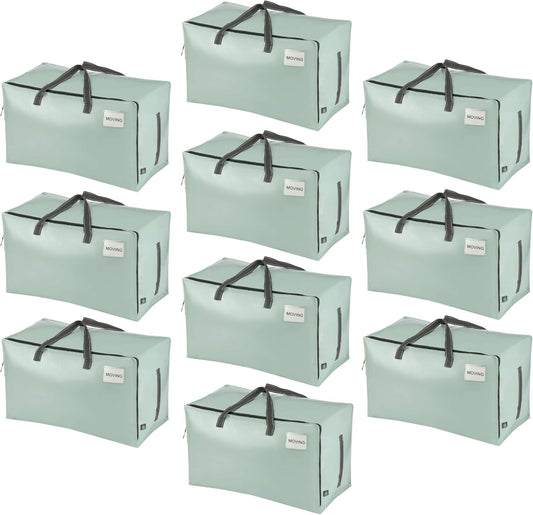 VENO 10 Pack Moving and Storage Bags for Easy Organization