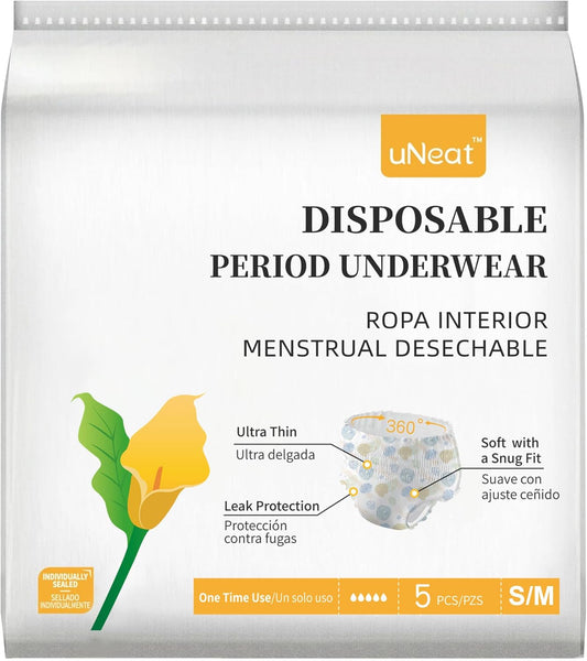 uNeat Ultra Thin Period Underwear - Overnight Heavy Absorbency