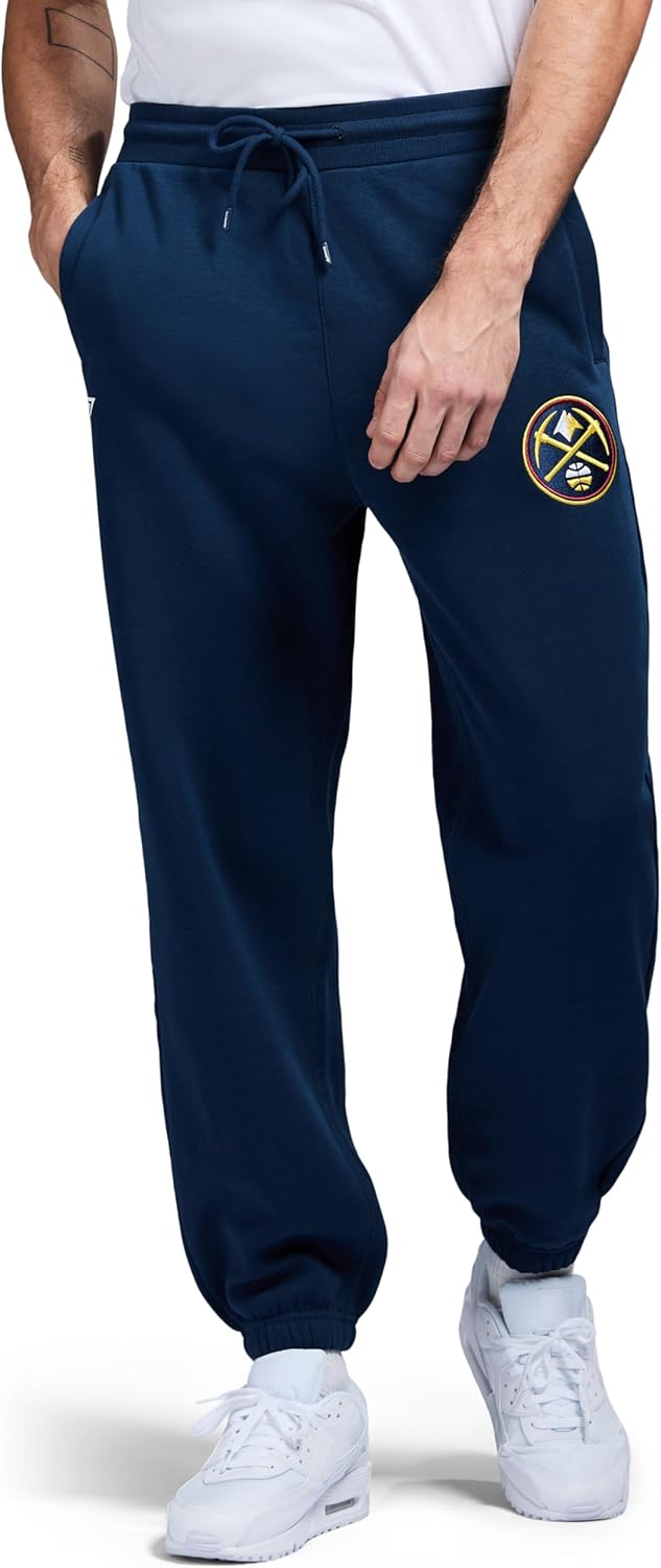 GAME 7 NBA Officially Licensed Men's Casual Jogger Fleece Pants