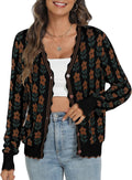 Women's Lightweight Cardigans Casual Long Sleeve V-Neck (Style 1FJS)