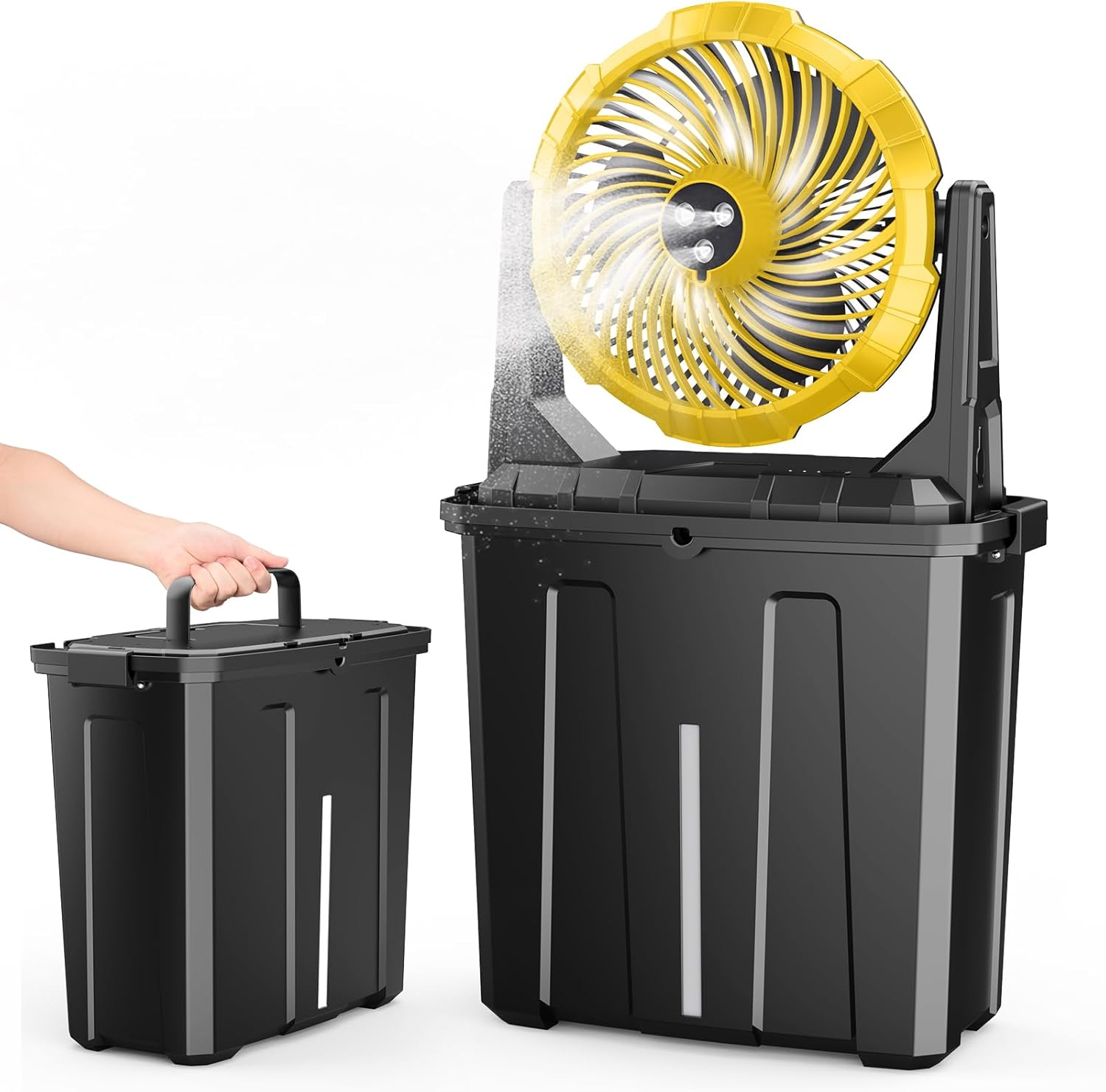 Ausic Portable Misting Fan - 10-inch Outdoor Cooling Solution