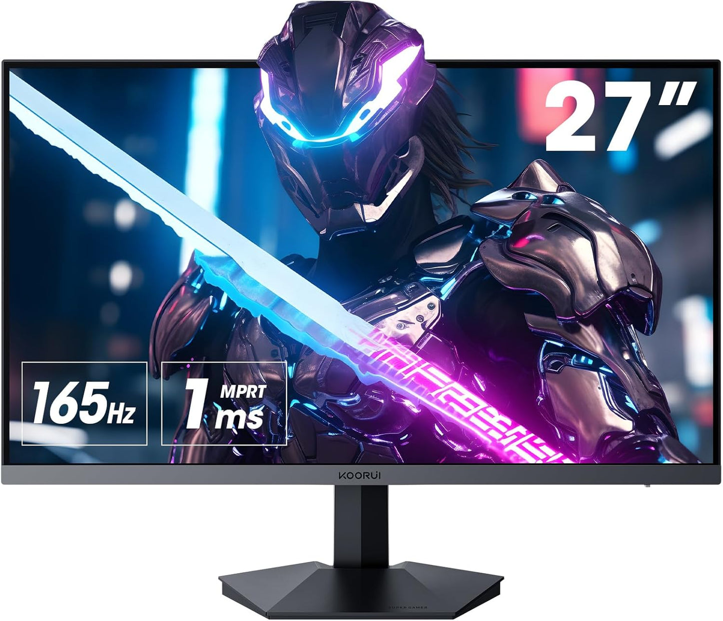 Immerse in Speed: KOORUI 27 FHD 165Hz Gaming Monitor