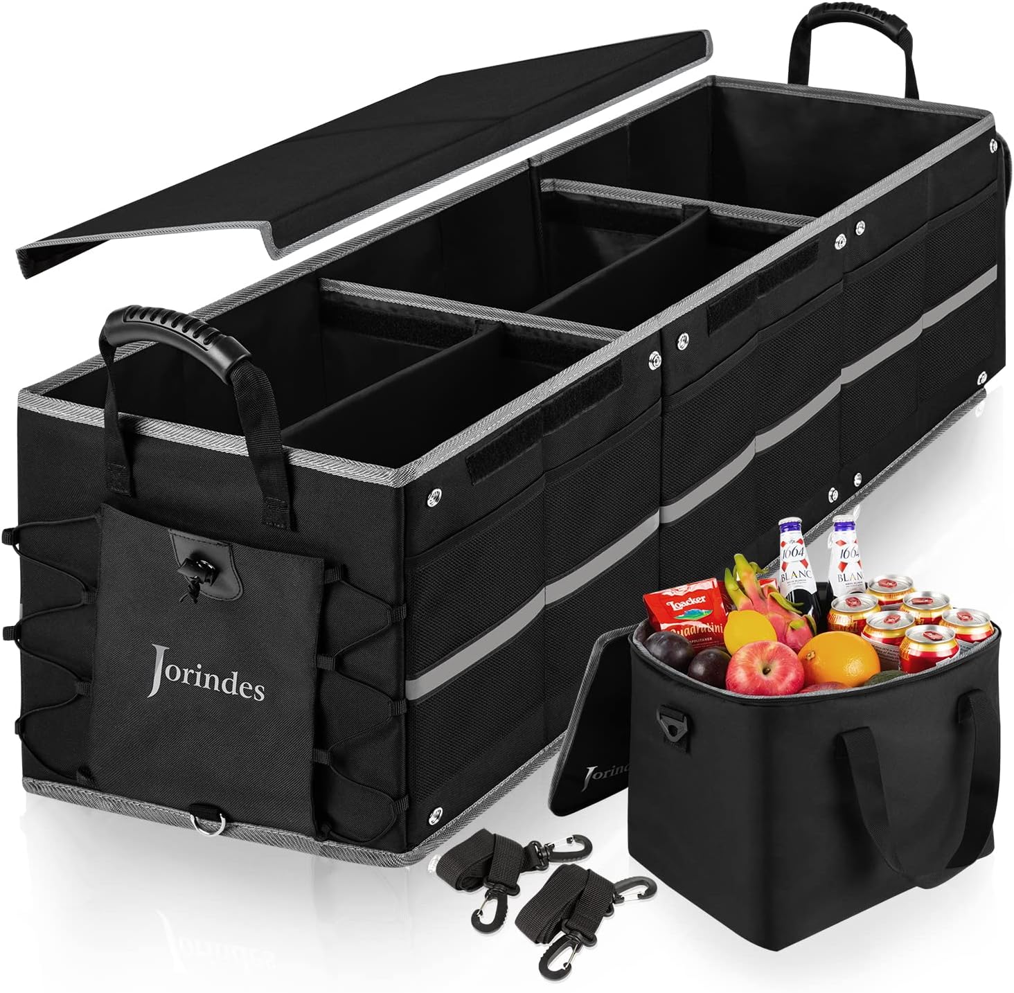 Jorindes Collapsible Trunk Organizer with Cooler Bag