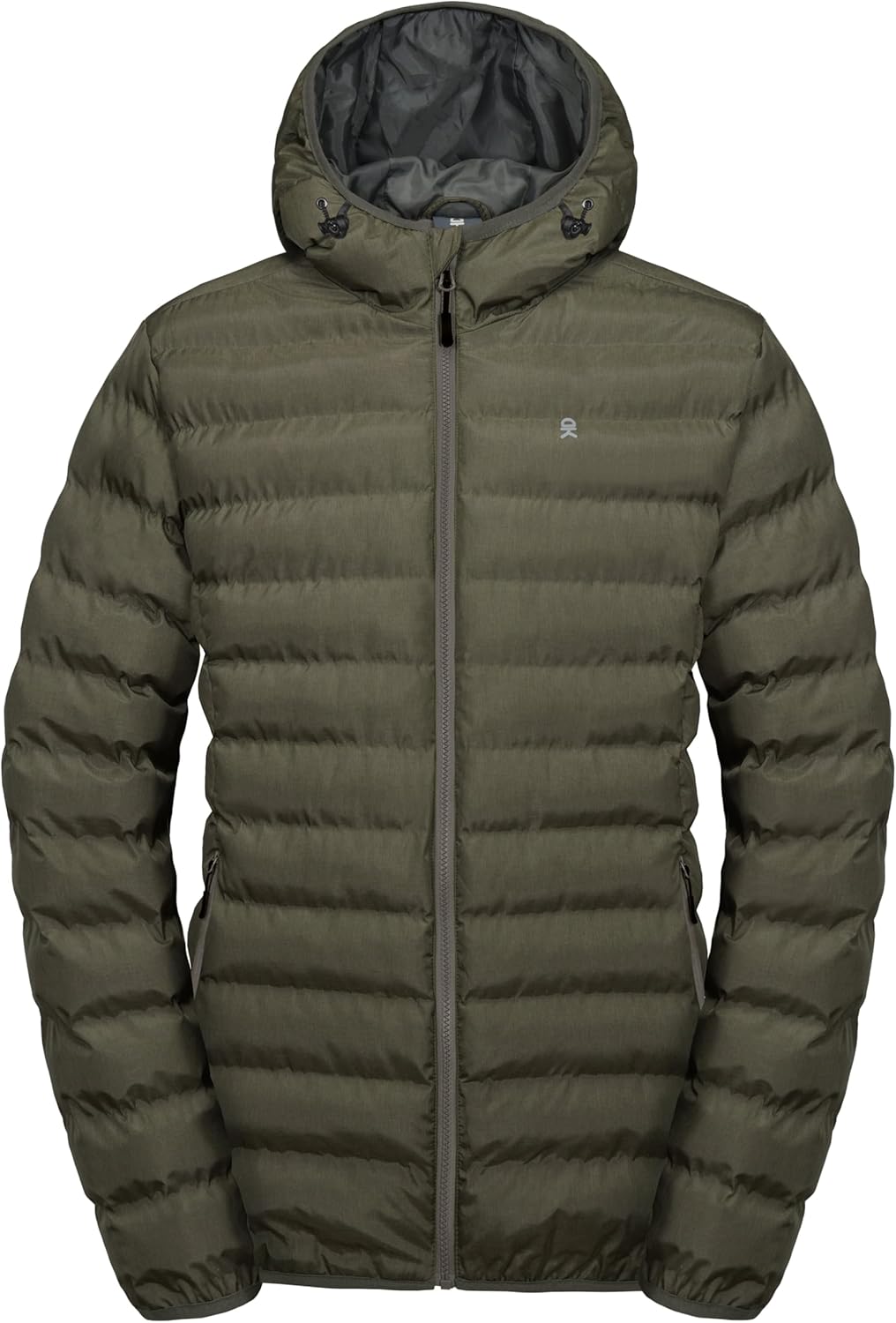 Windproof Puffer Jacket with Recycled Insulation