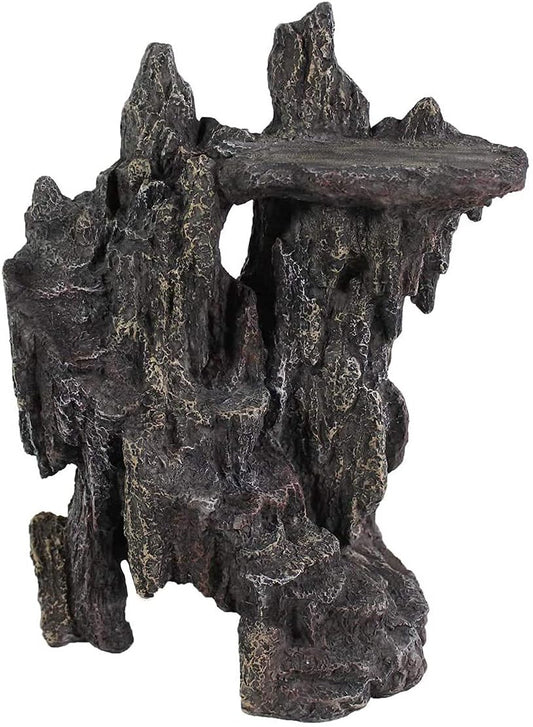 Penn-Plax Reptology Shale Step Ledge Cave Hideout for Pets
