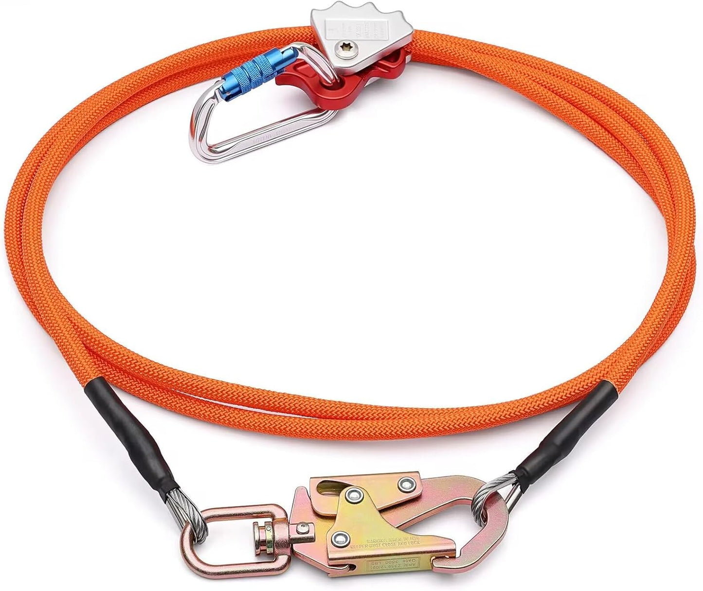 12ft Wire Core Tree Climbing Flipline Kit - KINGTLE