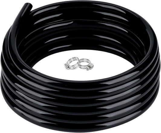 1/2 inch Black Vinyl Tubing 100ft Flexible PVC Hose for Water