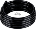 3/4 in ID 50ft Black Vinyl Tubing - Flexible PVC Hose for Water