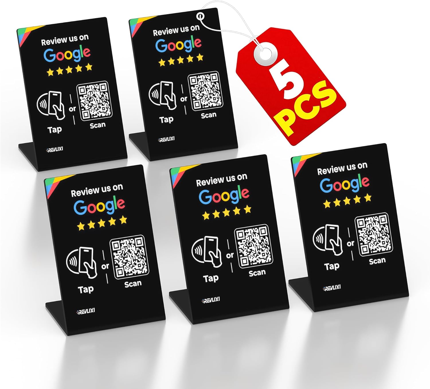 Google Review Stand - Boost Your Business with 5 PCS of Reviews