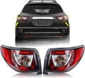 Tail Light Rear Lamp Pair Compatible for 2013-2017 Chevy Traverse