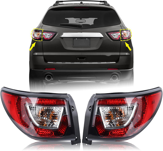 Tail Light Rear Lamp for 2013-2017 Chevy Traverse with Bulbs