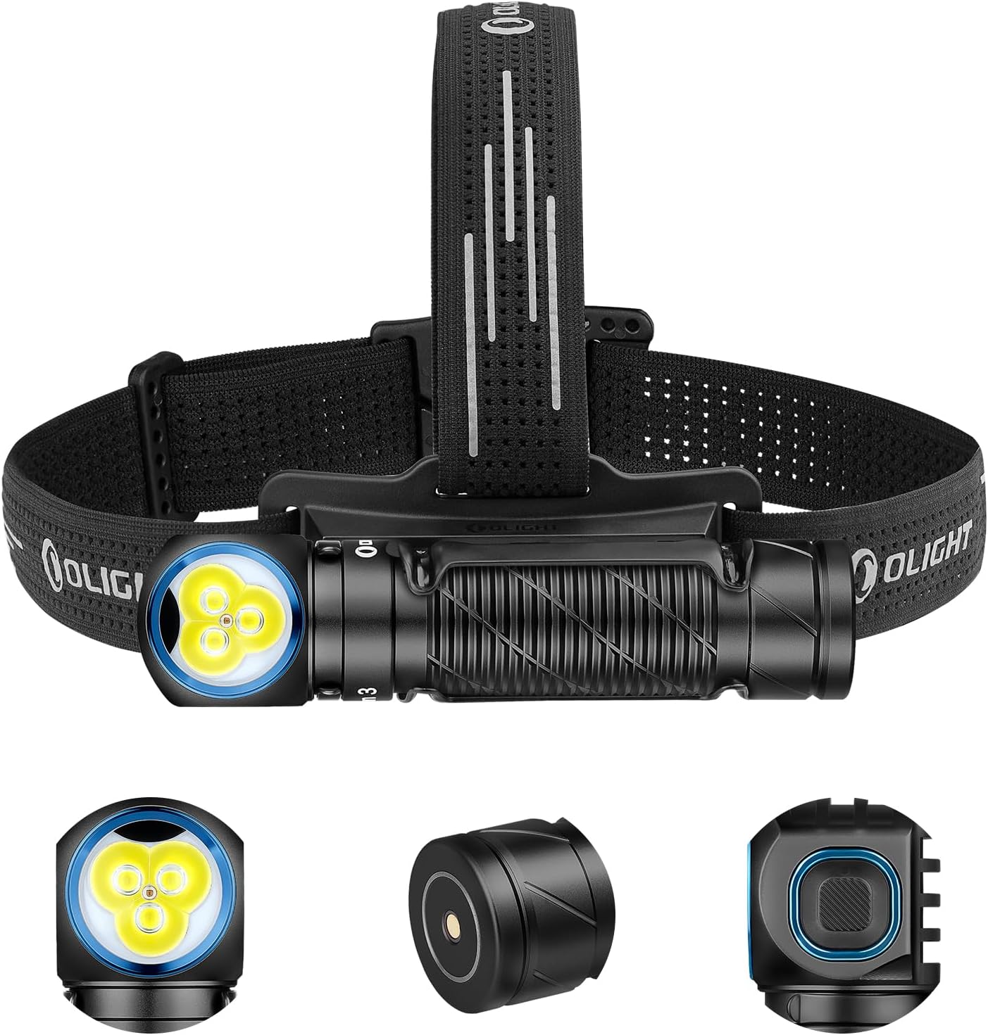 OLIGHT Perun 3 Rechargeable Headlamp Flashlight for Outdoor Use