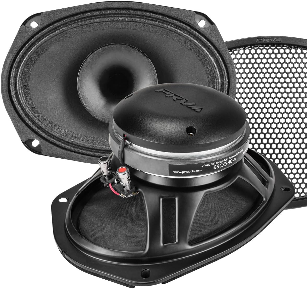 PRV AUDIO 6x9 Coaxial Car Audio Speaker for Loud Sound Quality