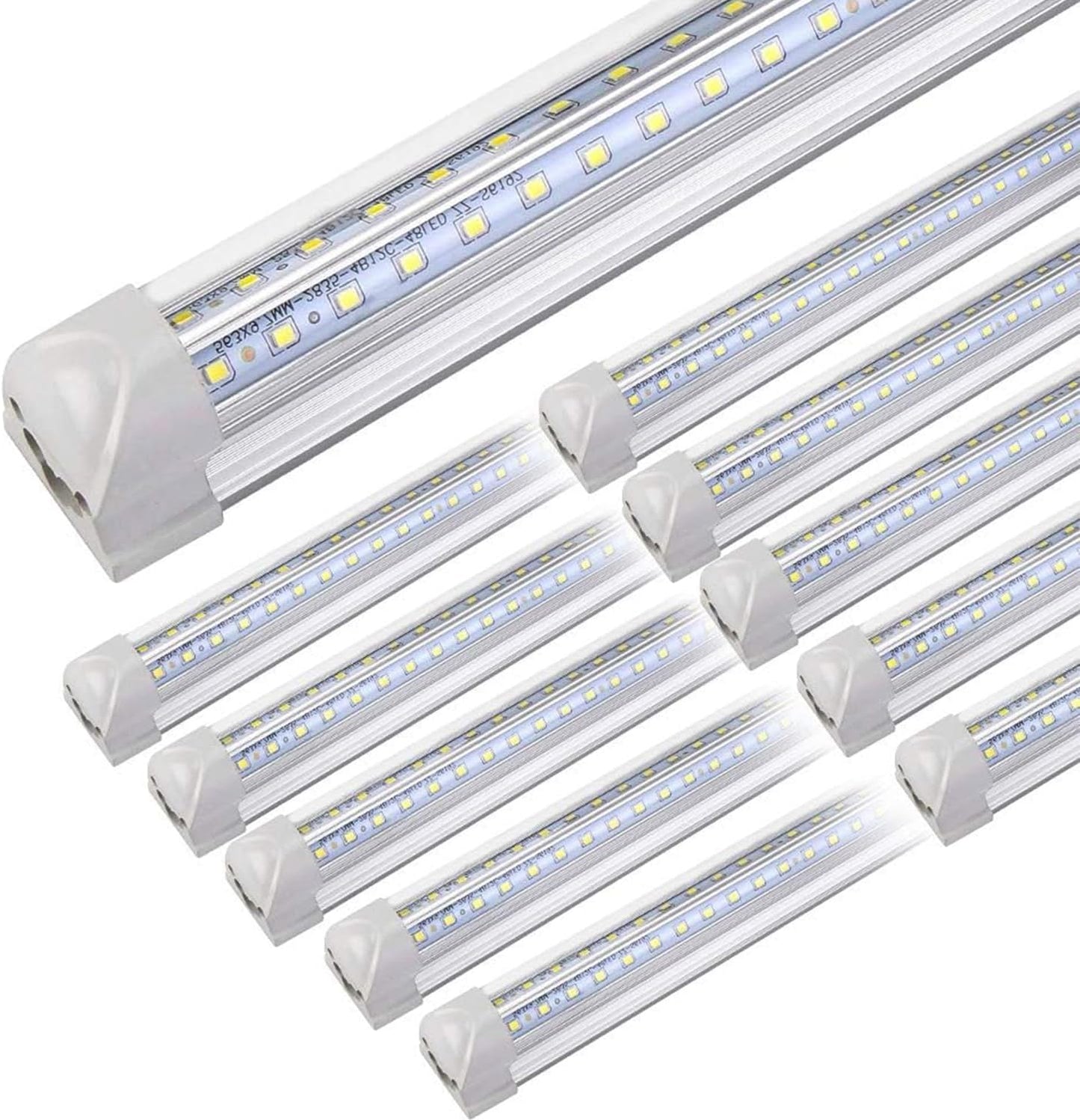 10Pack 4FT LED Shop Light - Super Bright Energy Saving Fixture