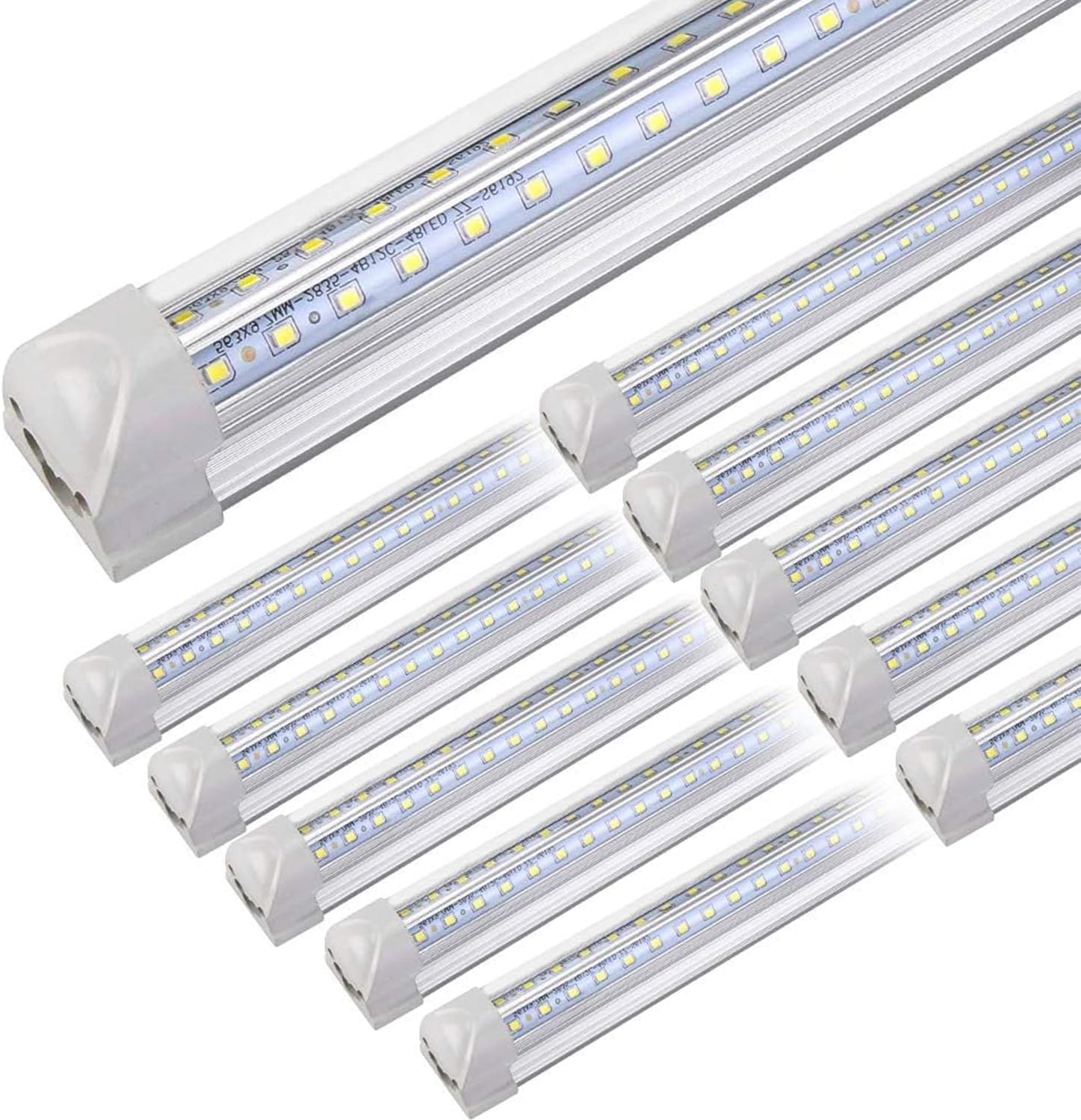10Pack 4FT LED Shop Light - Super Bright Energy Saving Fixture
