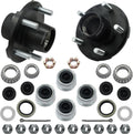 3500lb 5-Lug Trailer Hub Kit 5x4.5 - Complete 2-Set Repair