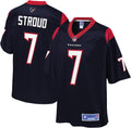 Men's C.J. Stroud Navy Houston Texans Pro Line Jersey - Game Ready