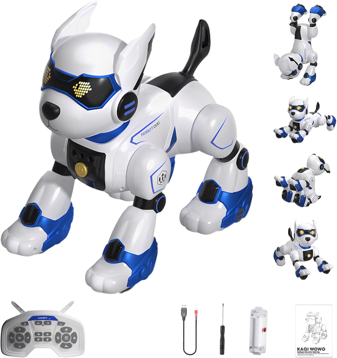 Interactive Robot Dog Toy - Voice Control, Gesture Sensing, Sing & Dance! 