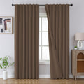 CUCRAF Blackout Curtains for Bedroom and Living Room 96 in