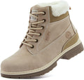 Womens Hiking Snow Winter Boots - Waterproof Warm Fur Ankle Boots