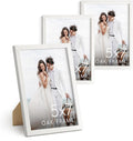 HAUS AND HUES Standalone White Oak Frame Set of 3 - Classic 5x7