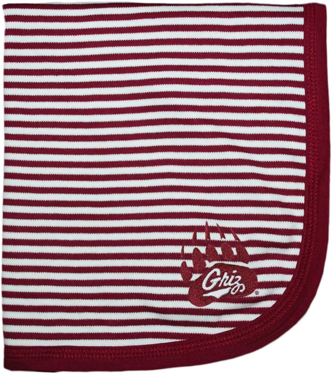 Montana Griz Striped Baby and Toddler Blanket - Soft Cotton Comfort