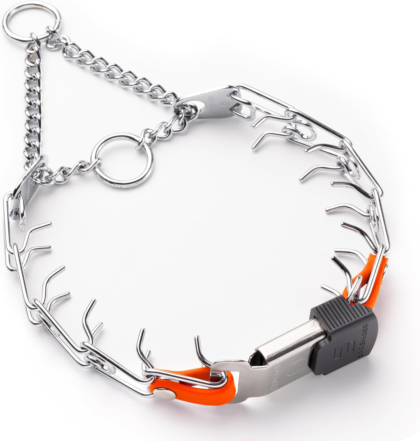 Herm Sprenger Chrome Plated Steel Dog Collar for Training Needs