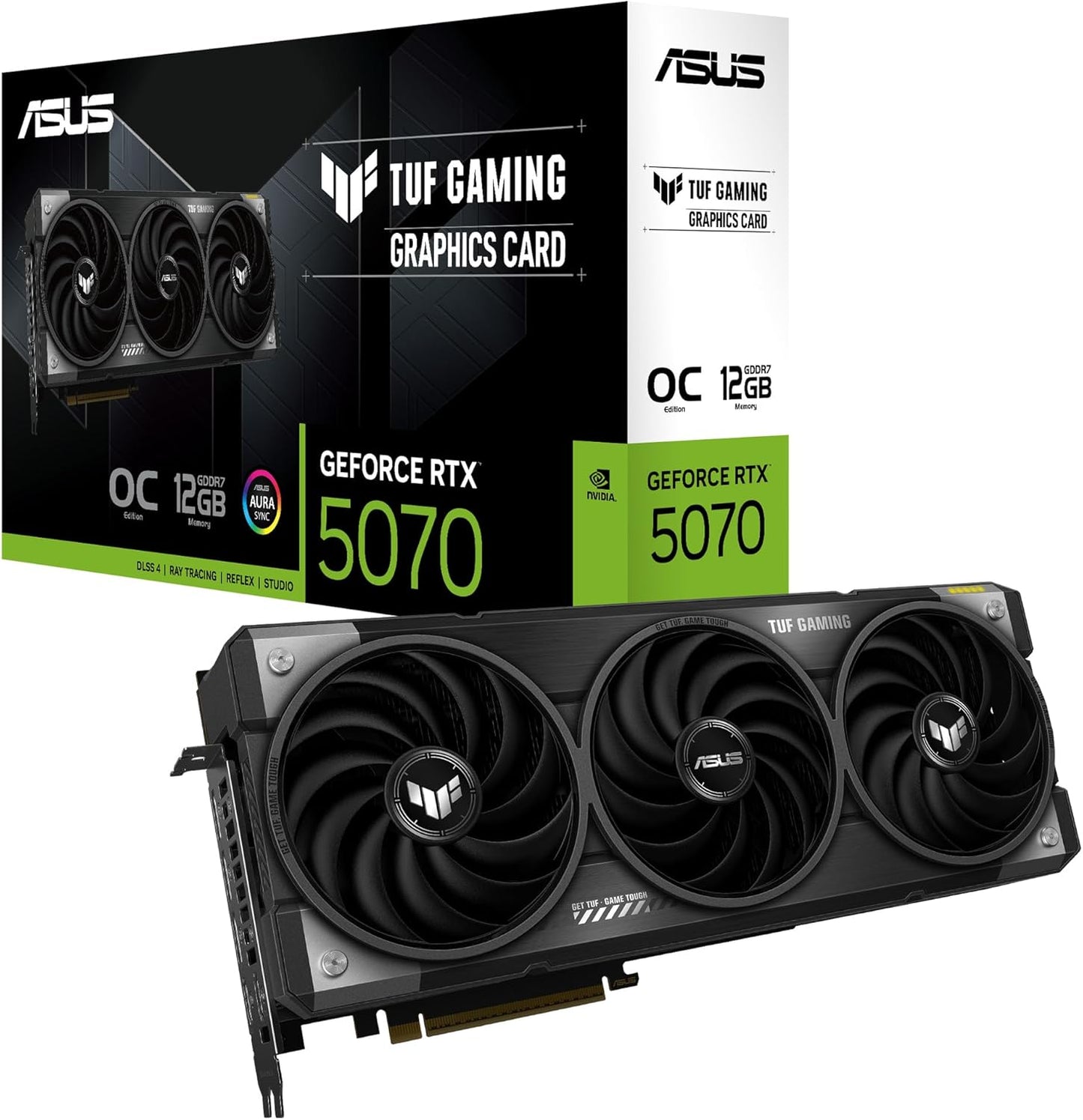 ASUS TUF Gaming GeForce RTX 5070 12GB GDDR7 OC Edition Review