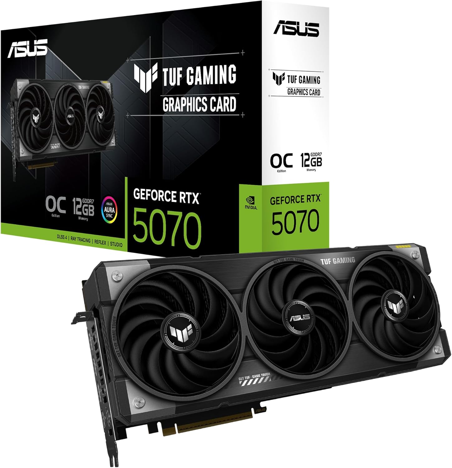 ASUS TUF Gaming GeForce RTX 5070 12GB GDDR7 OC Edition Review