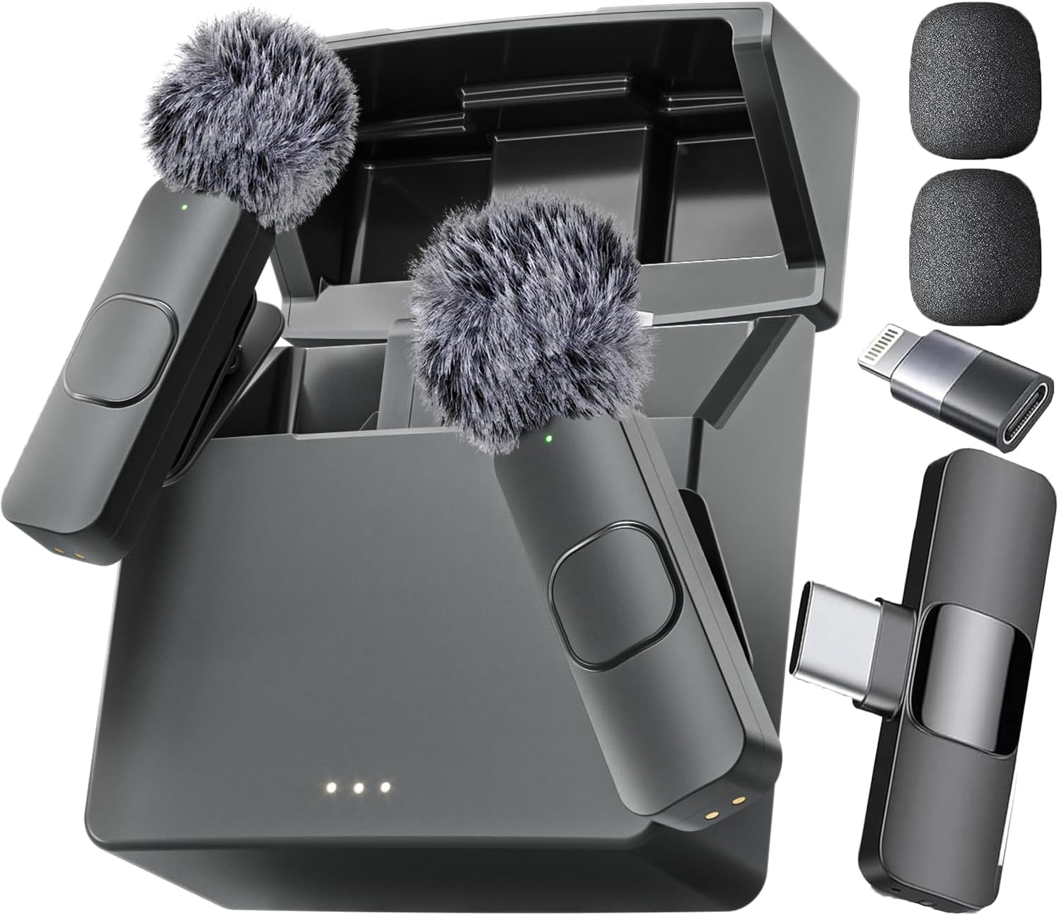 Mini Mic Pro Wireless Microphone for iPhone and Android Users